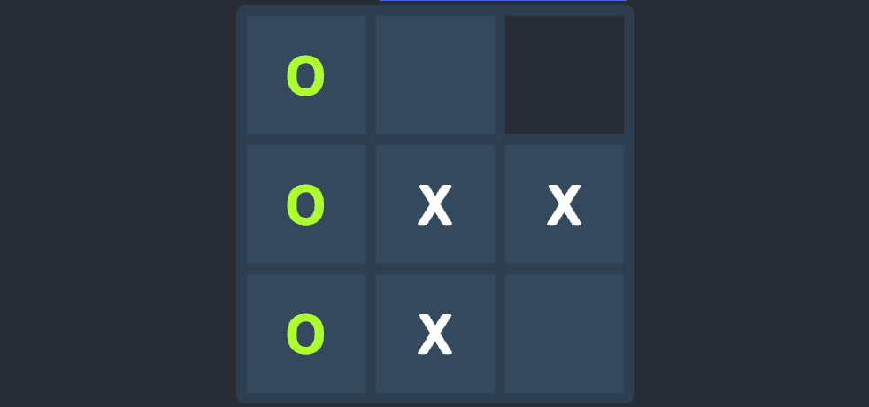 Tic-Tac-Toe with Minimax Algorithm