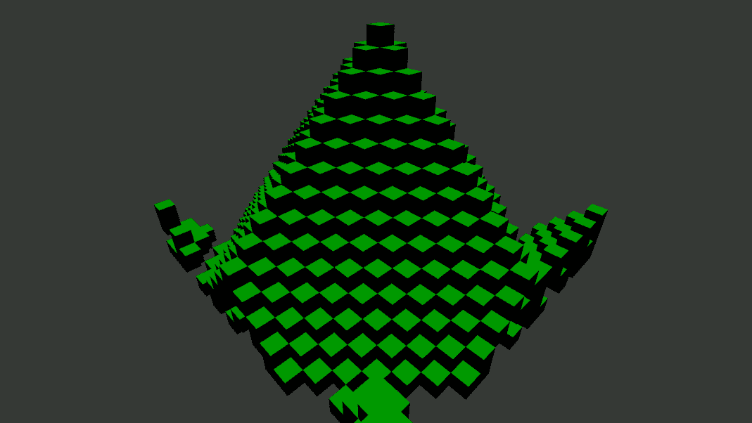 3D Elementary Cellular Automaton