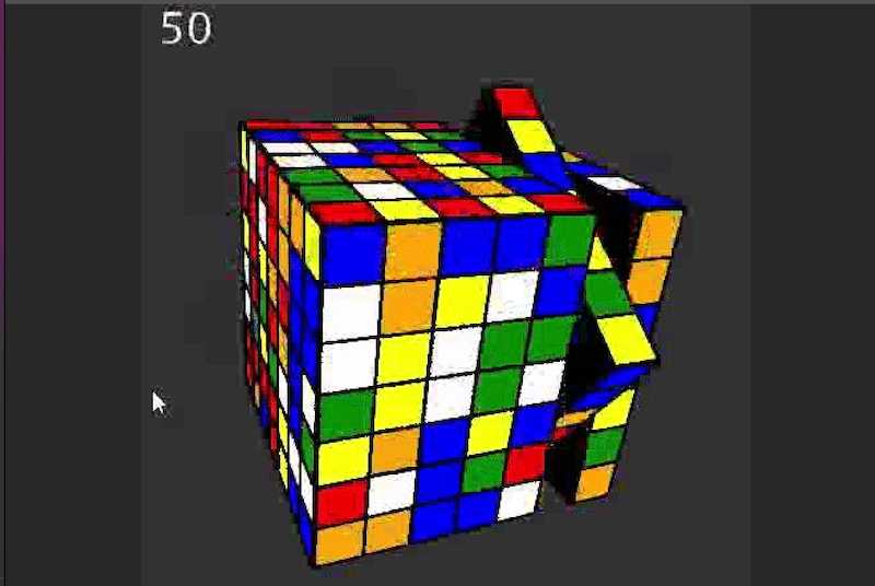 3D Rubik's Cube - JAVA