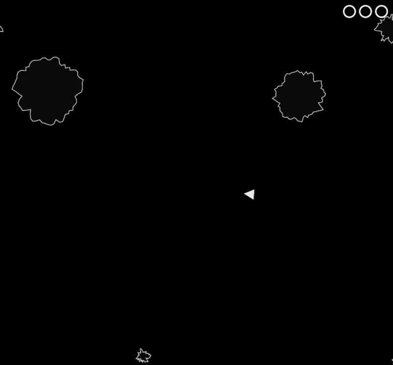 Asteroid game with Noise-Asteroids