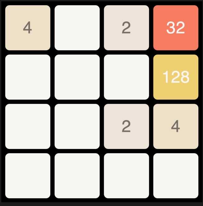 2048 with basic animation