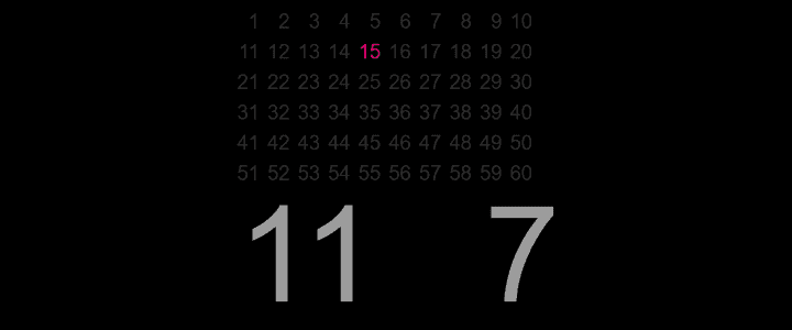 Text clock