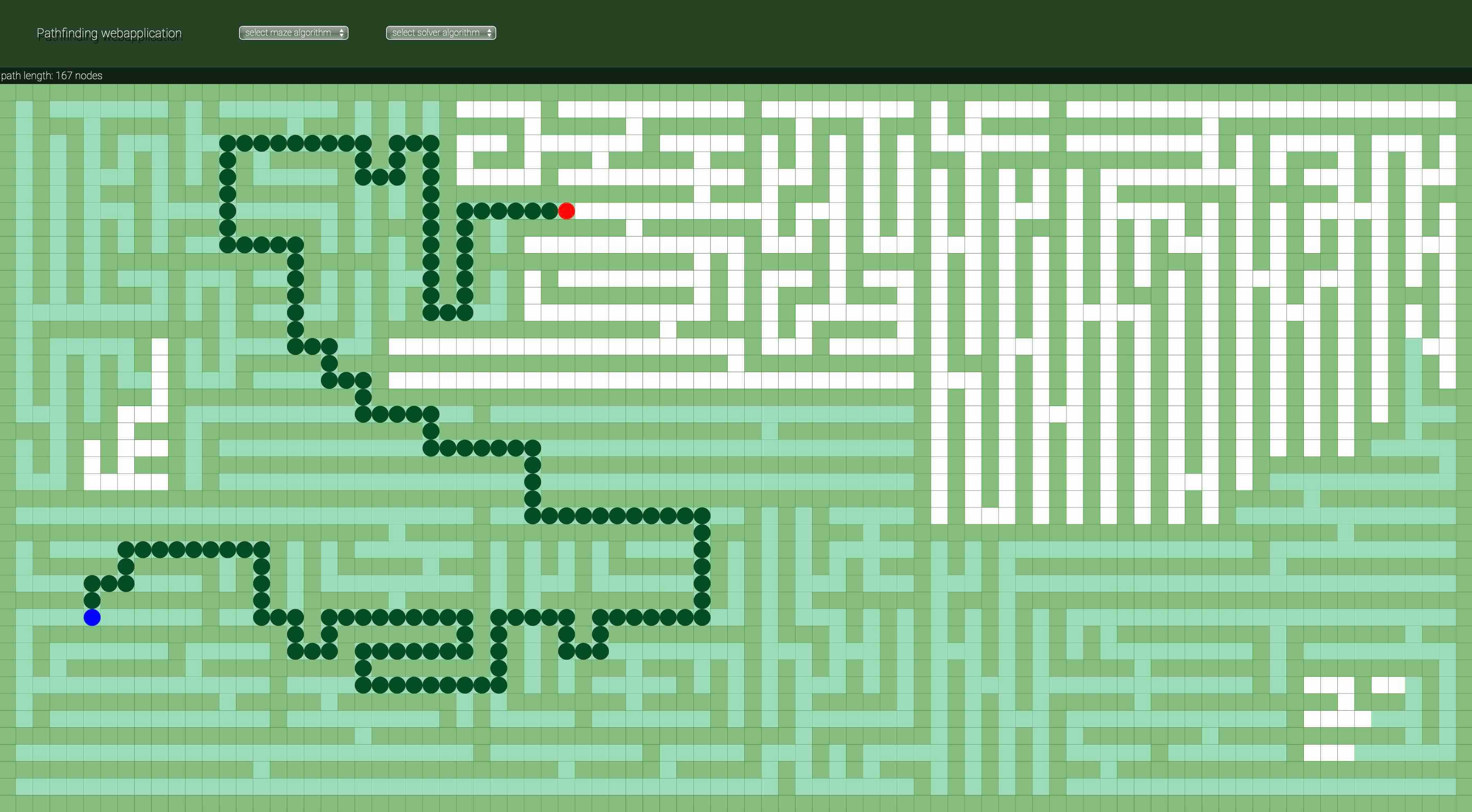 pathfinding and maze generator