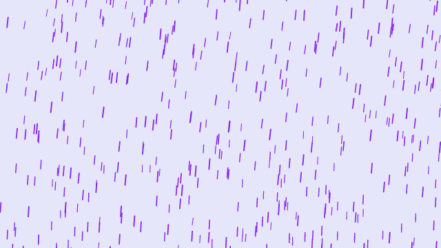 Purple Rain with wind